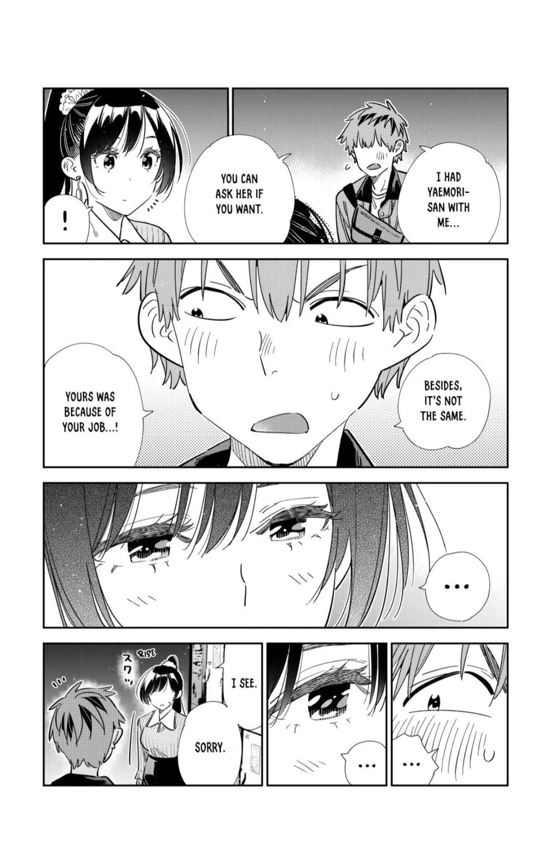 Kanojo, Okarishimasu chapter 362 page 17