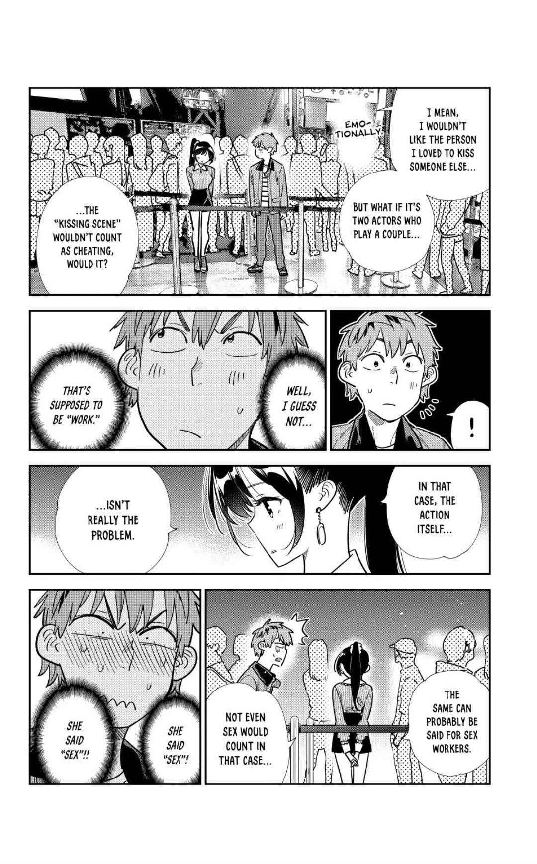 Kanojo, Okarishimasu chapter 365 page 10