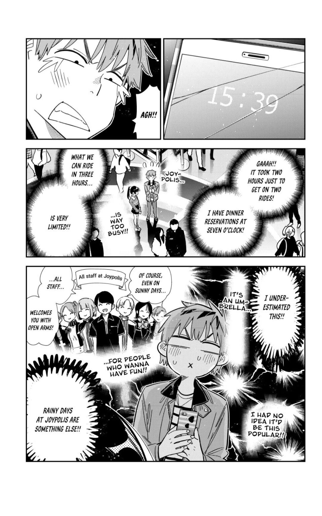 Kanojo, Okarishimasu chapter 366 page 3