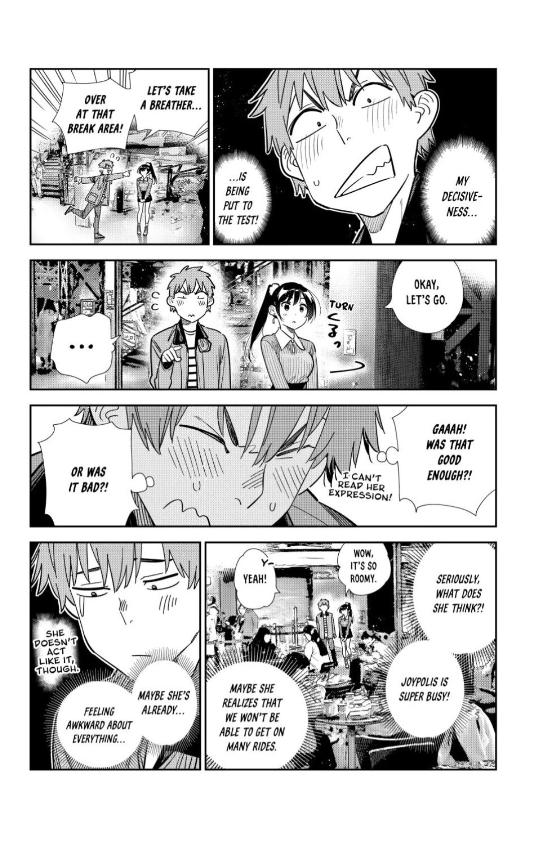 Kanojo, Okarishimasu chapter 366 page 8