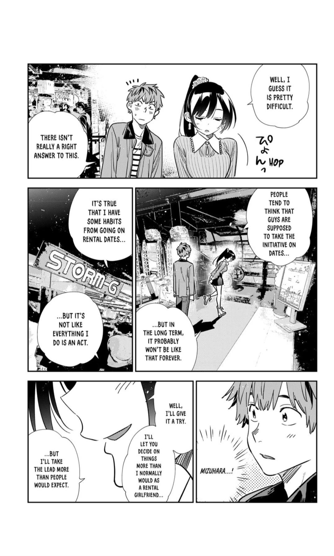 Kanojo, Okarishimasu chapter 367 page 11