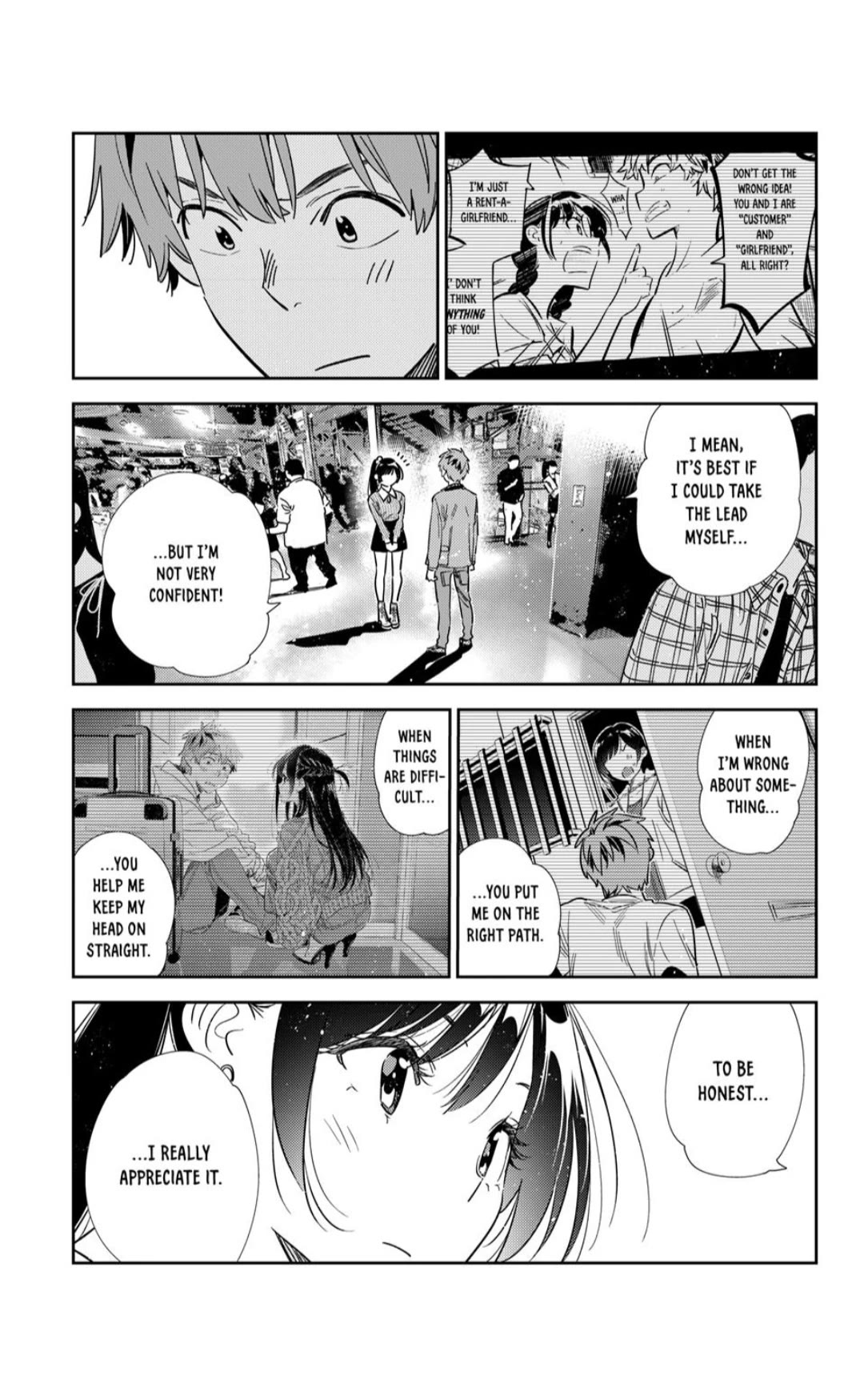 Kanojo, Okarishimasu chapter 367 page 9