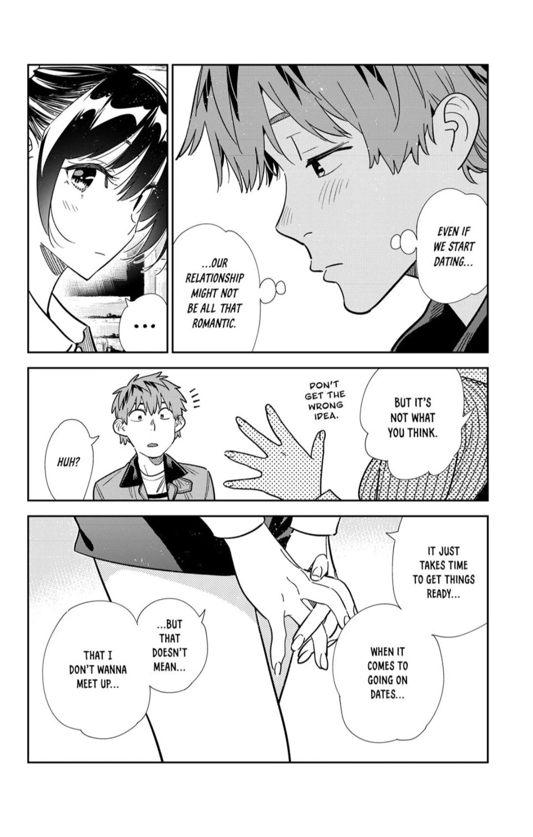 Kanojo, Okarishimasu chapter 369 page 10