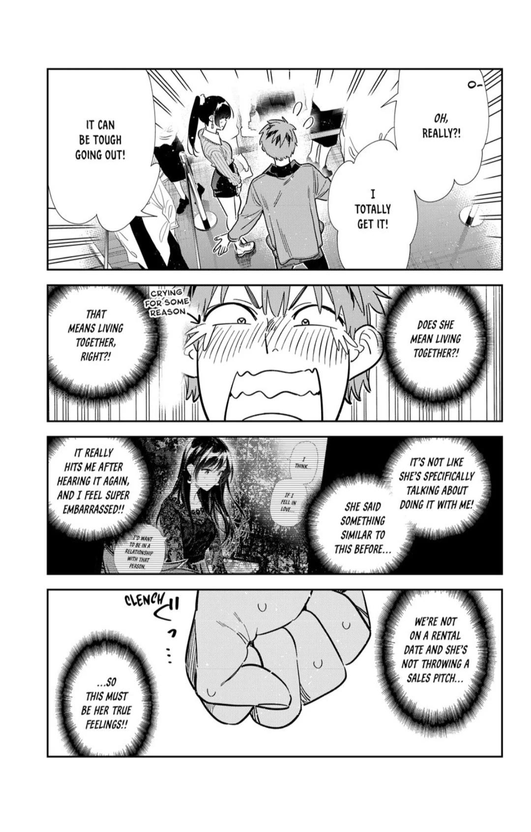 Kanojo, Okarishimasu chapter 369 page 13