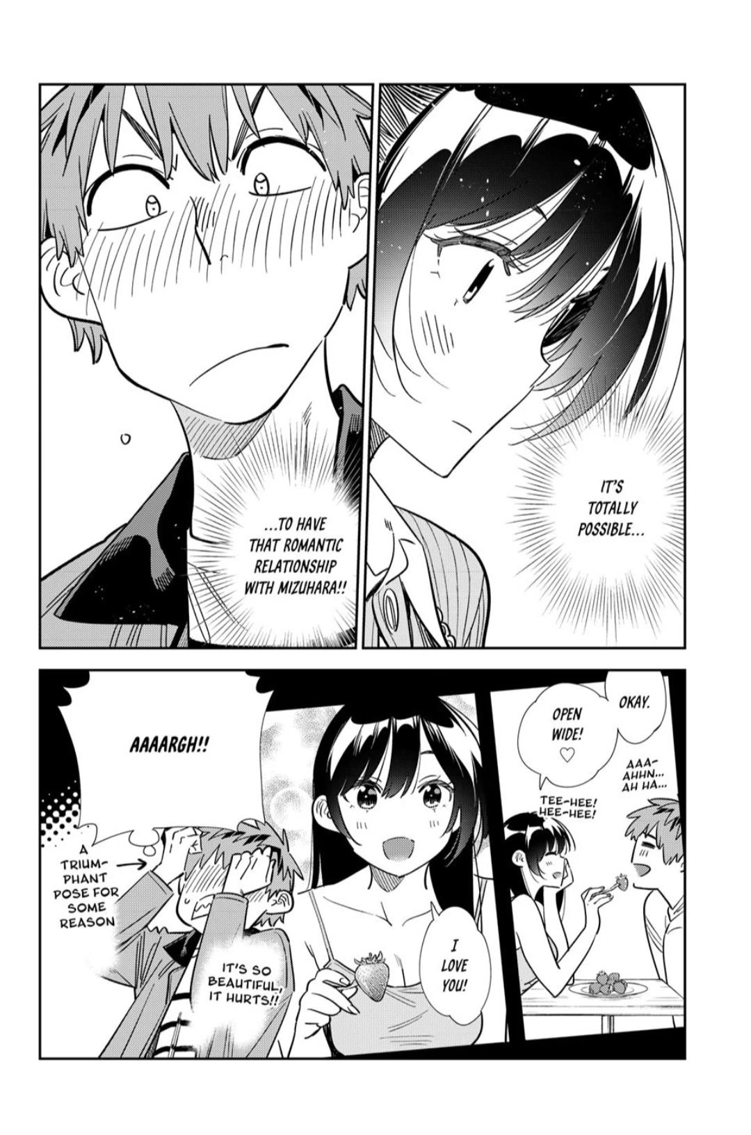 Kanojo, Okarishimasu chapter 369 page 14