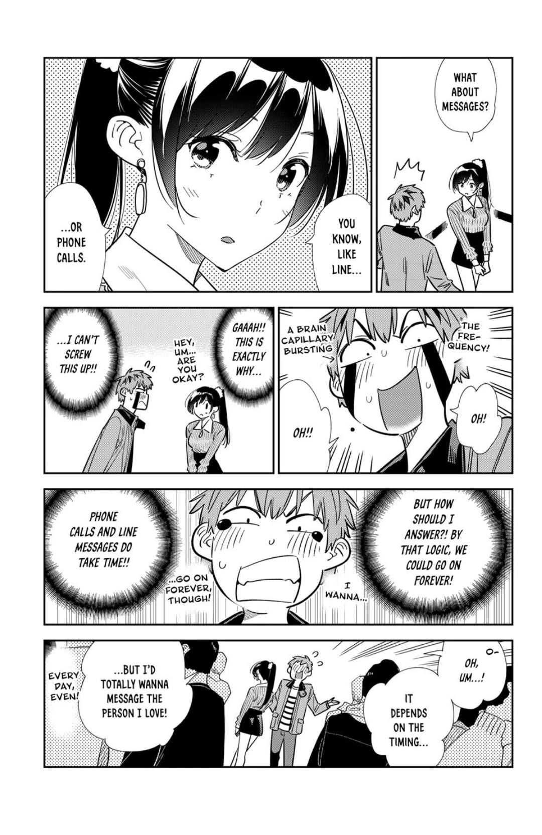 Kanojo, Okarishimasu chapter 369 page 15