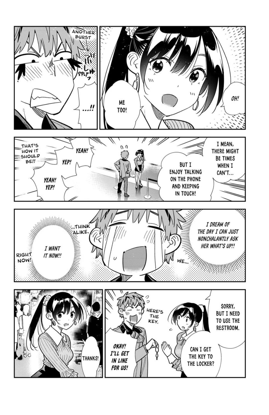 Kanojo, Okarishimasu chapter 369 page 16