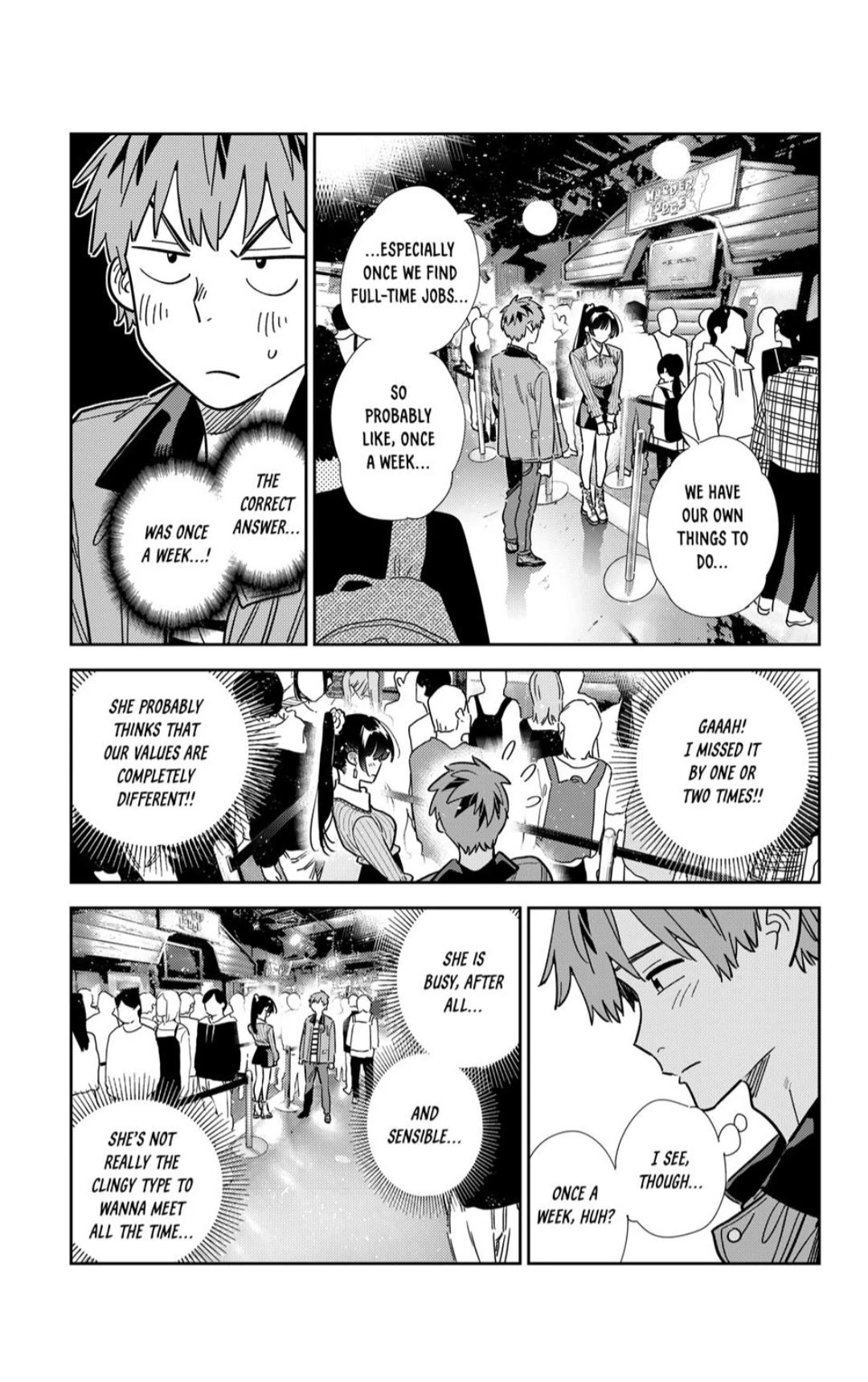 Kanojo, Okarishimasu chapter 369 page 9