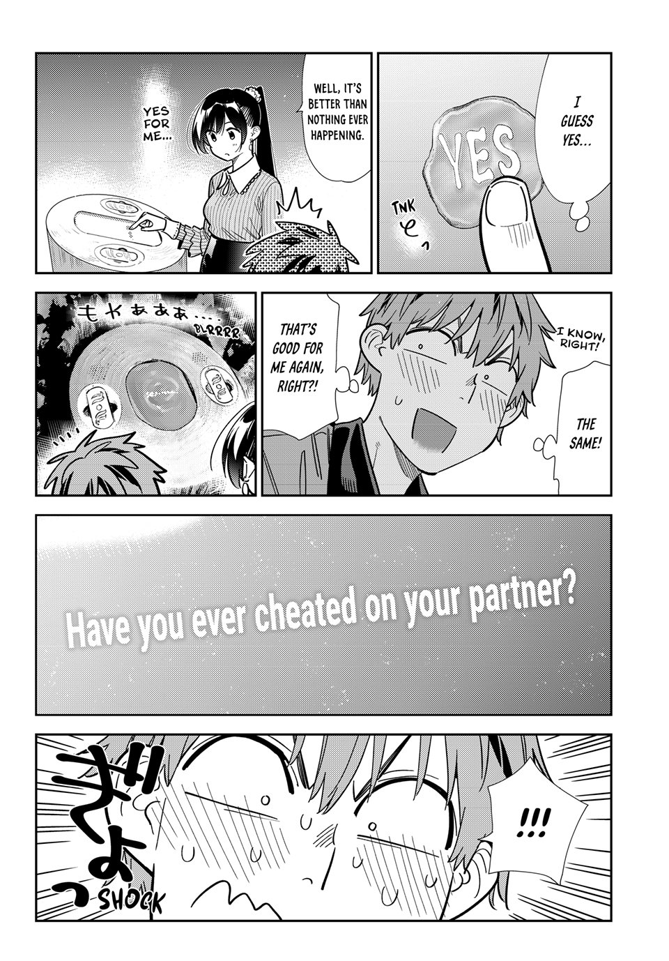 Kanojo, Okarishimasu chapter 373 page 8