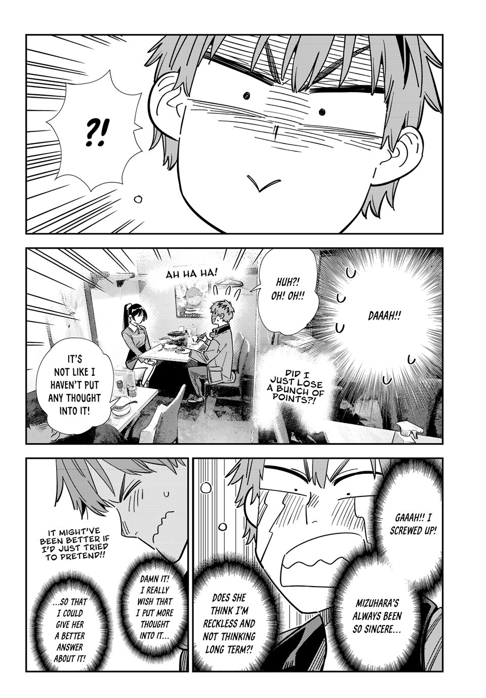 Kanojo, Okarishimasu chapter 375 page 10