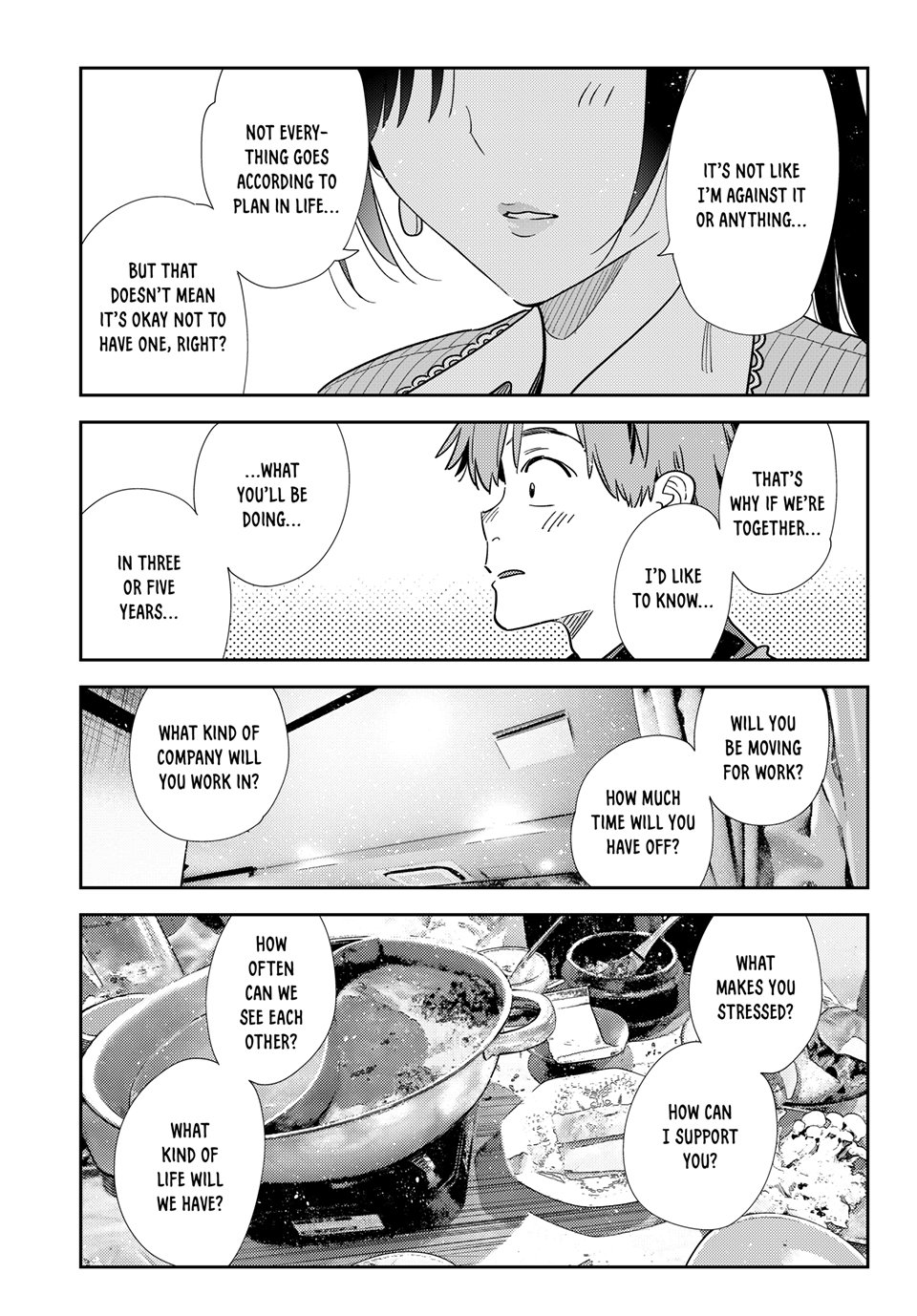 Kanojo, Okarishimasu chapter 375 page 13