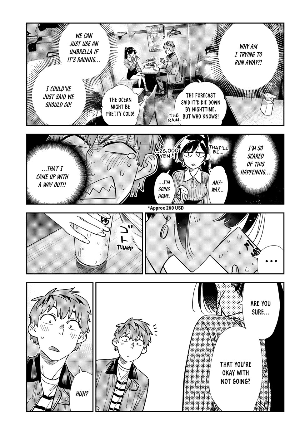 Kanojo, Okarishimasu chapter 376 page 11