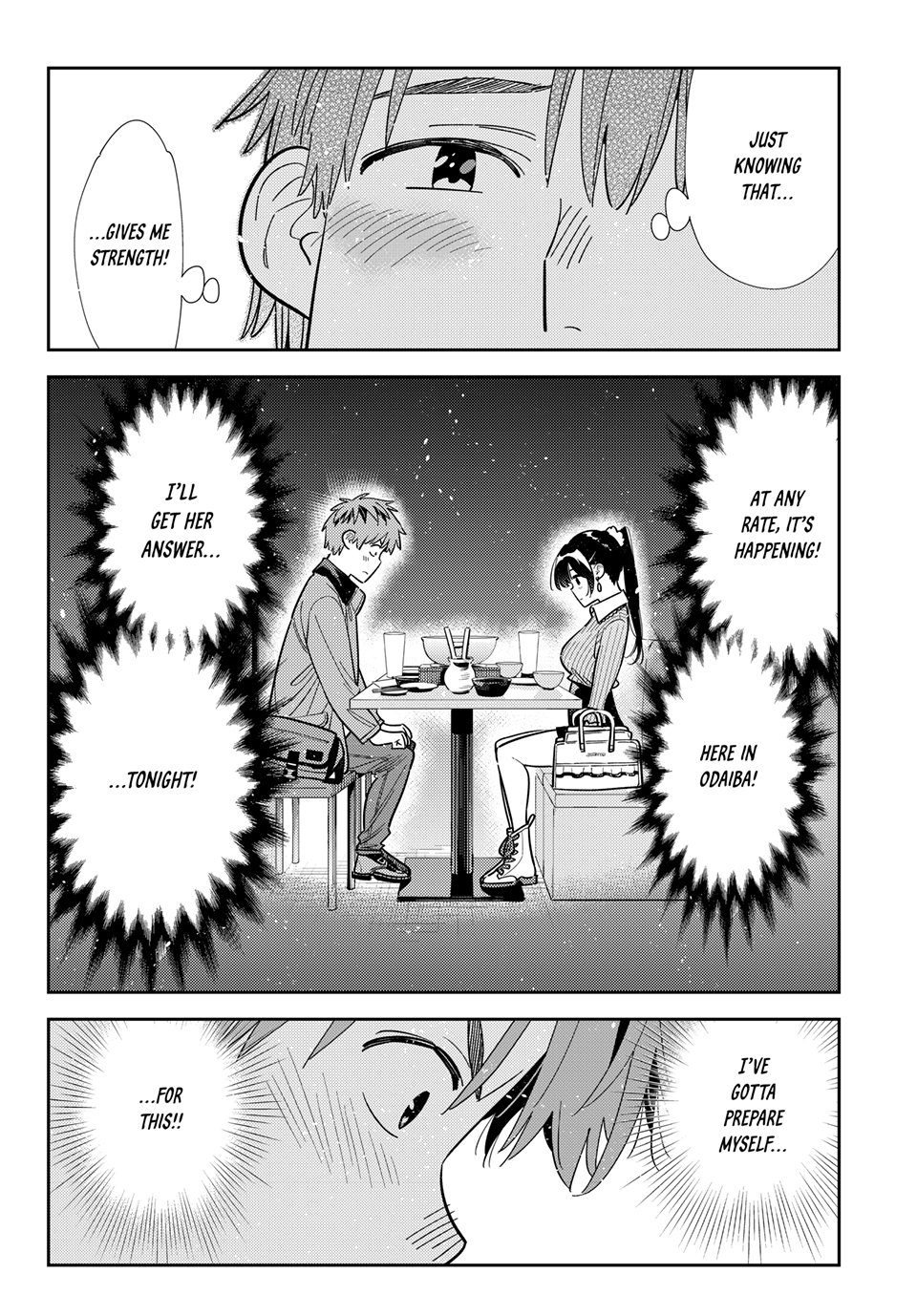 Kanojo, Okarishimasu chapter 376 page 15