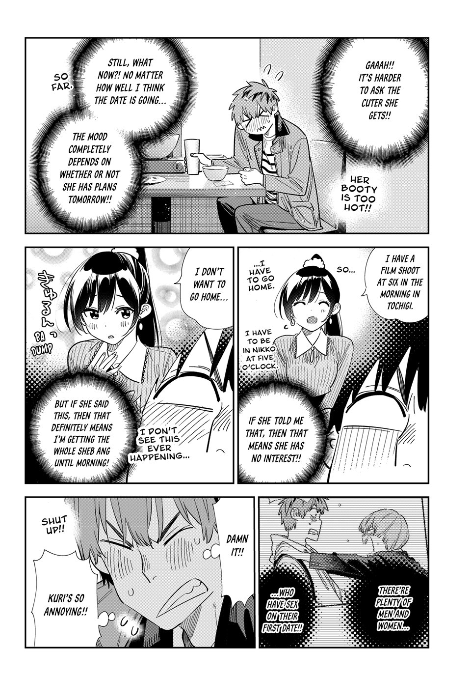 Kanojo, Okarishimasu chapter 376 page 4