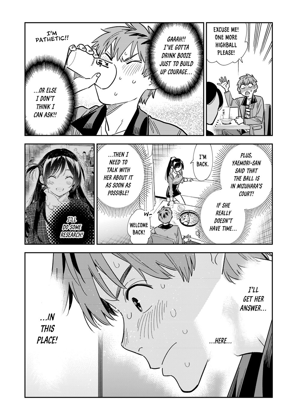 Kanojo, Okarishimasu chapter 376 page 5