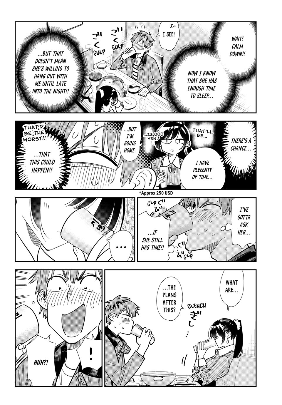 Kanojo, Okarishimasu chapter 376 page 8