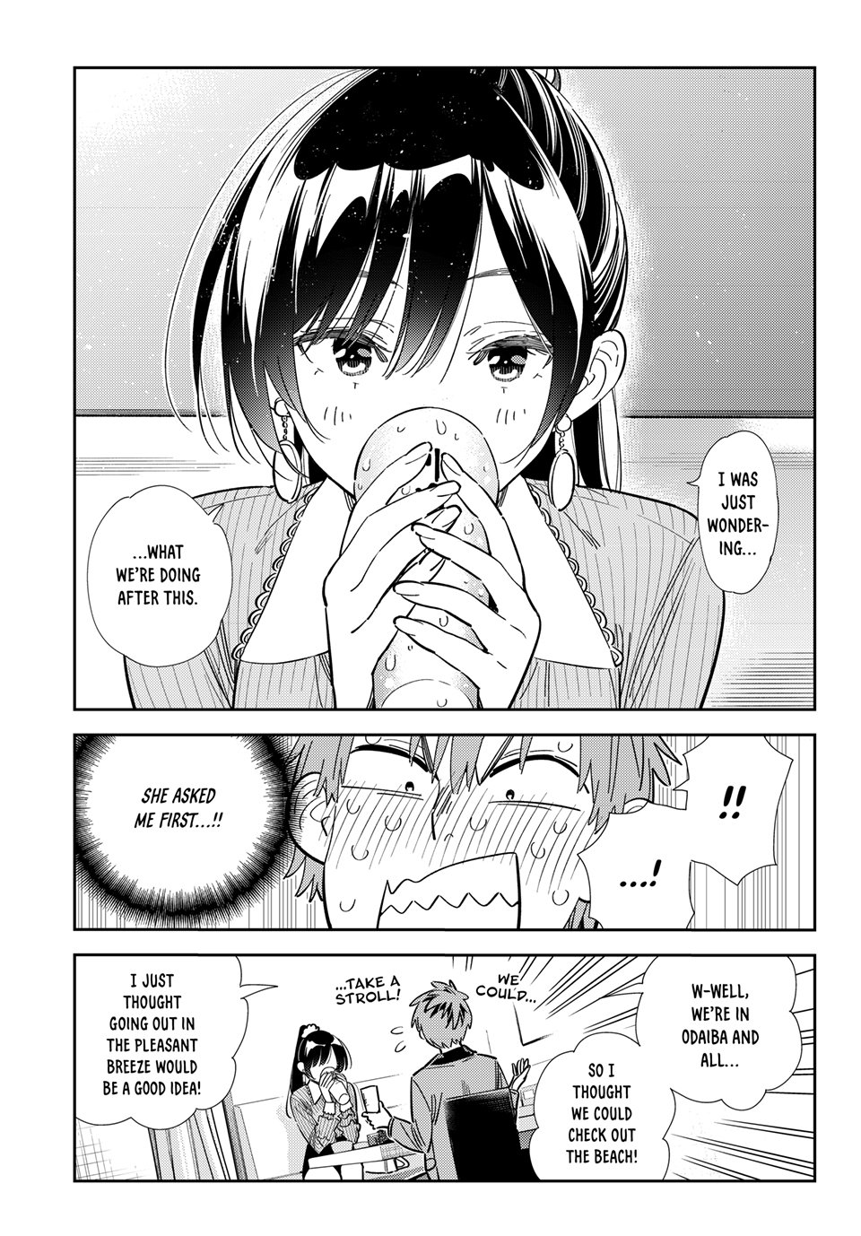 Kanojo, Okarishimasu chapter 376 page 9