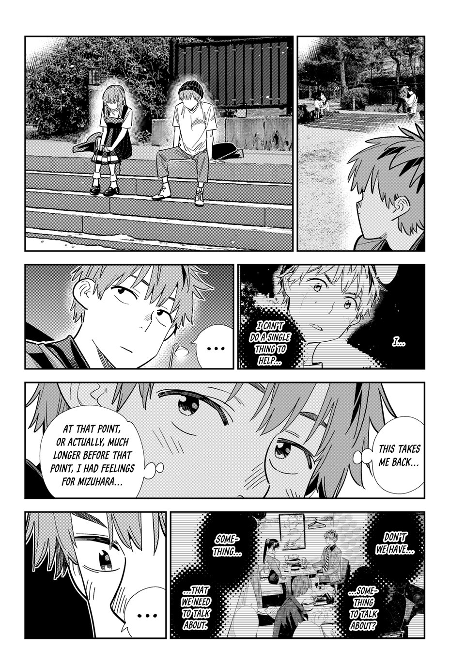 Kanojo, Okarishimasu chapter 377 page 10