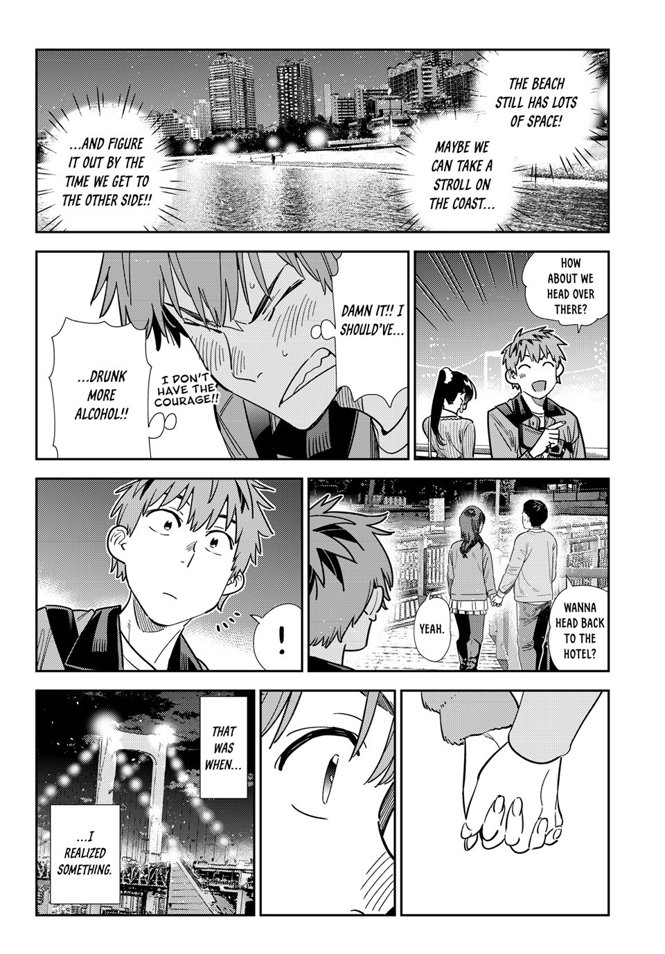 Kanojo, Okarishimasu chapter 377 page 14