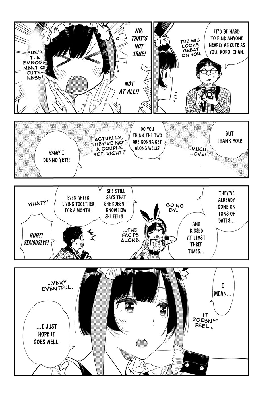 Kanojo, Okarishimasu chapter 377 page 2