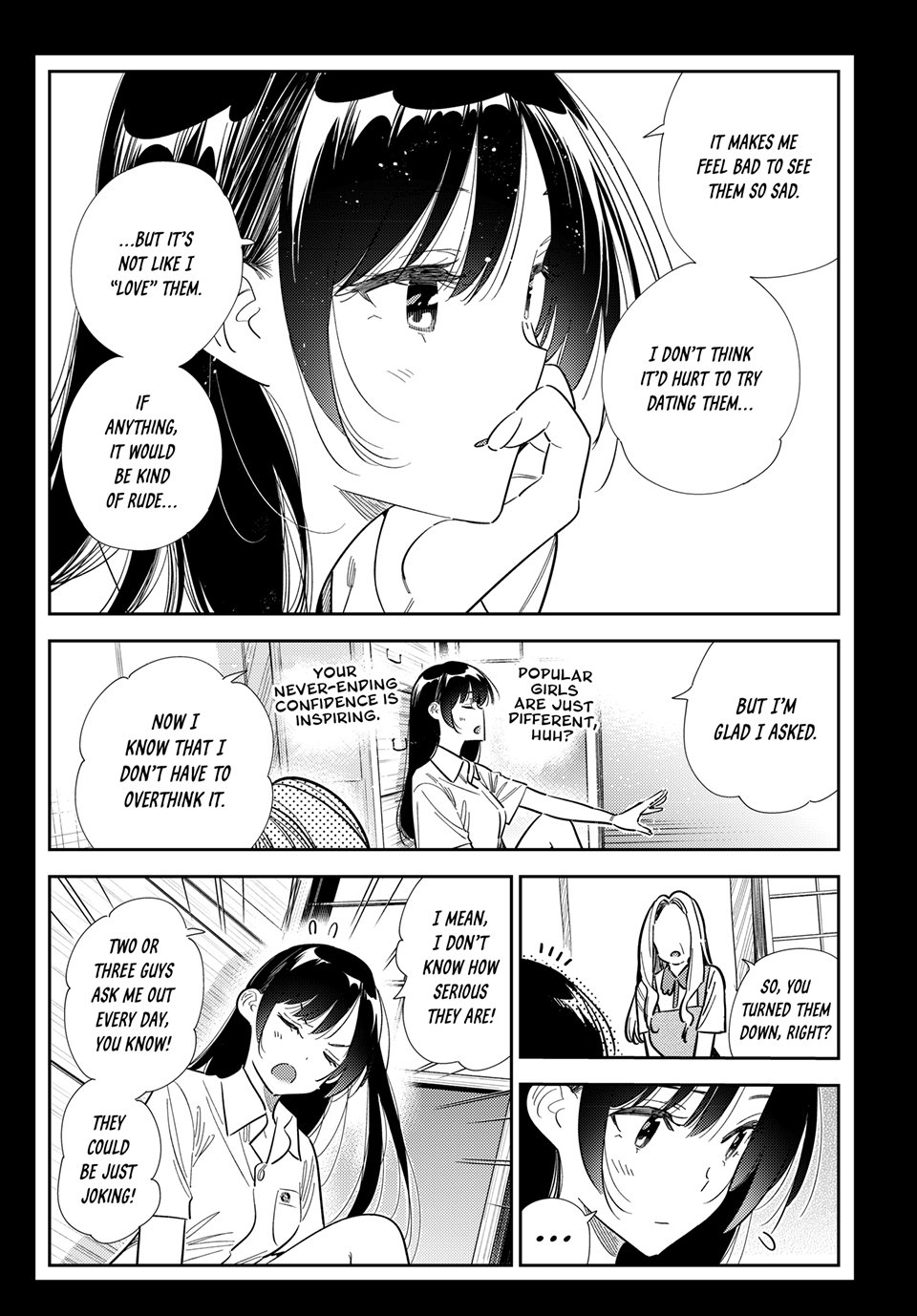 Kanojo, Okarishimasu chapter 378 page 8