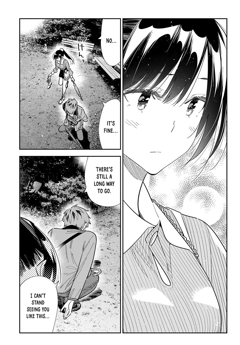 Kanojo, Okarishimasu chapter 382 page 16