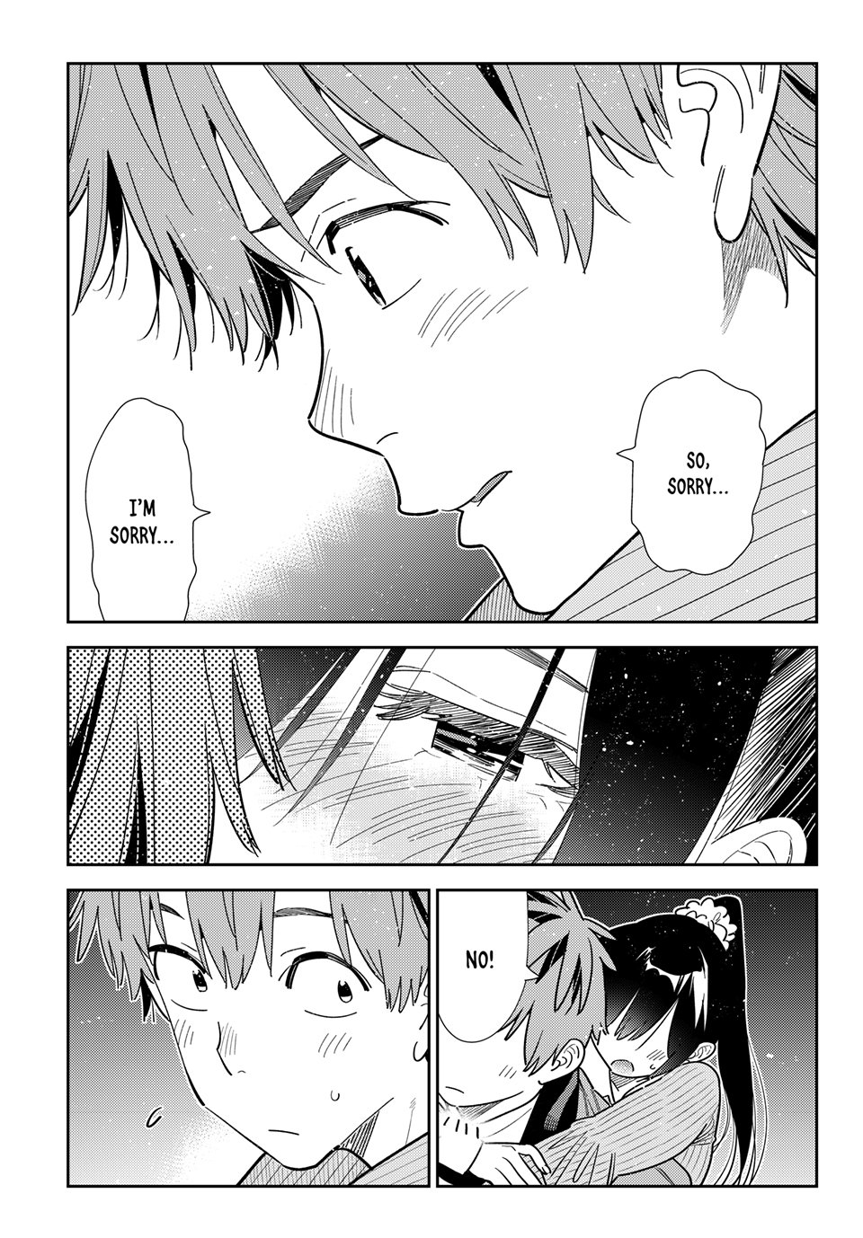 Kanojo, Okarishimasu chapter 383 page 14