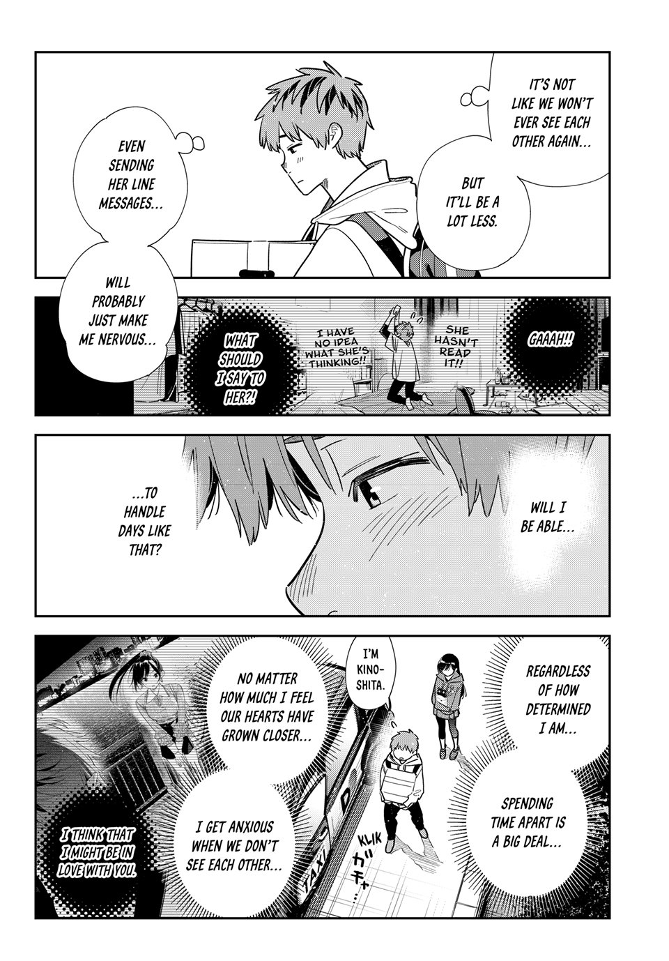 Kanojo, Okarishimasu chapter 385 page 8