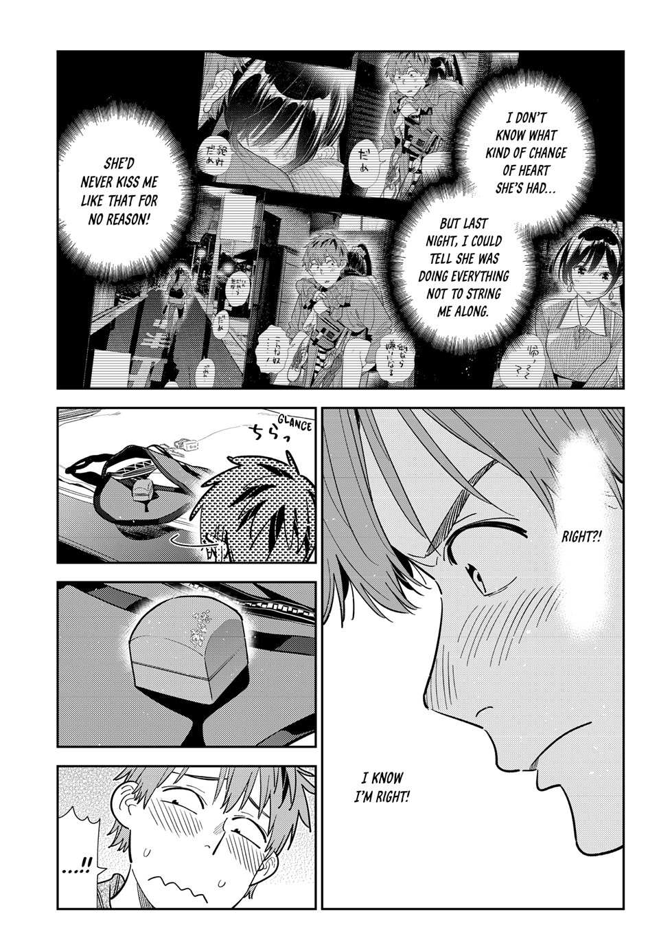 Kanojo, Okarishimasu chapter 386 page 14