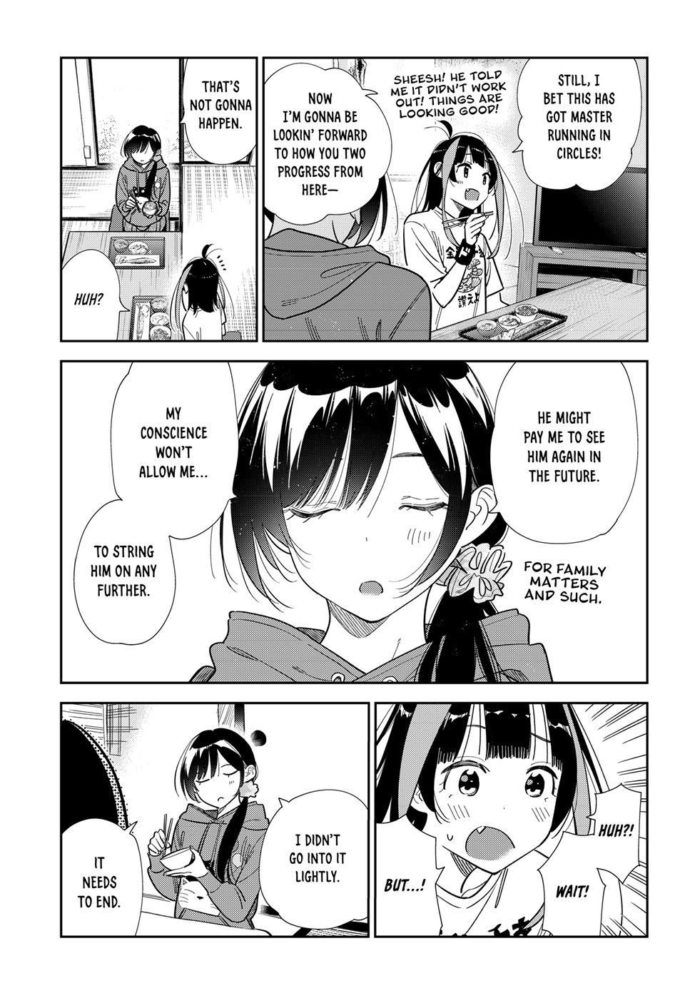 Kanojo, Okarishimasu chapter 387 page 11
