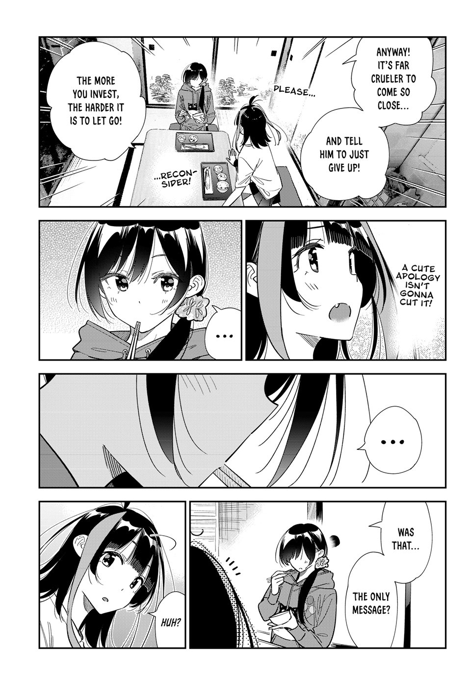 Kanojo, Okarishimasu chapter 387 page 13