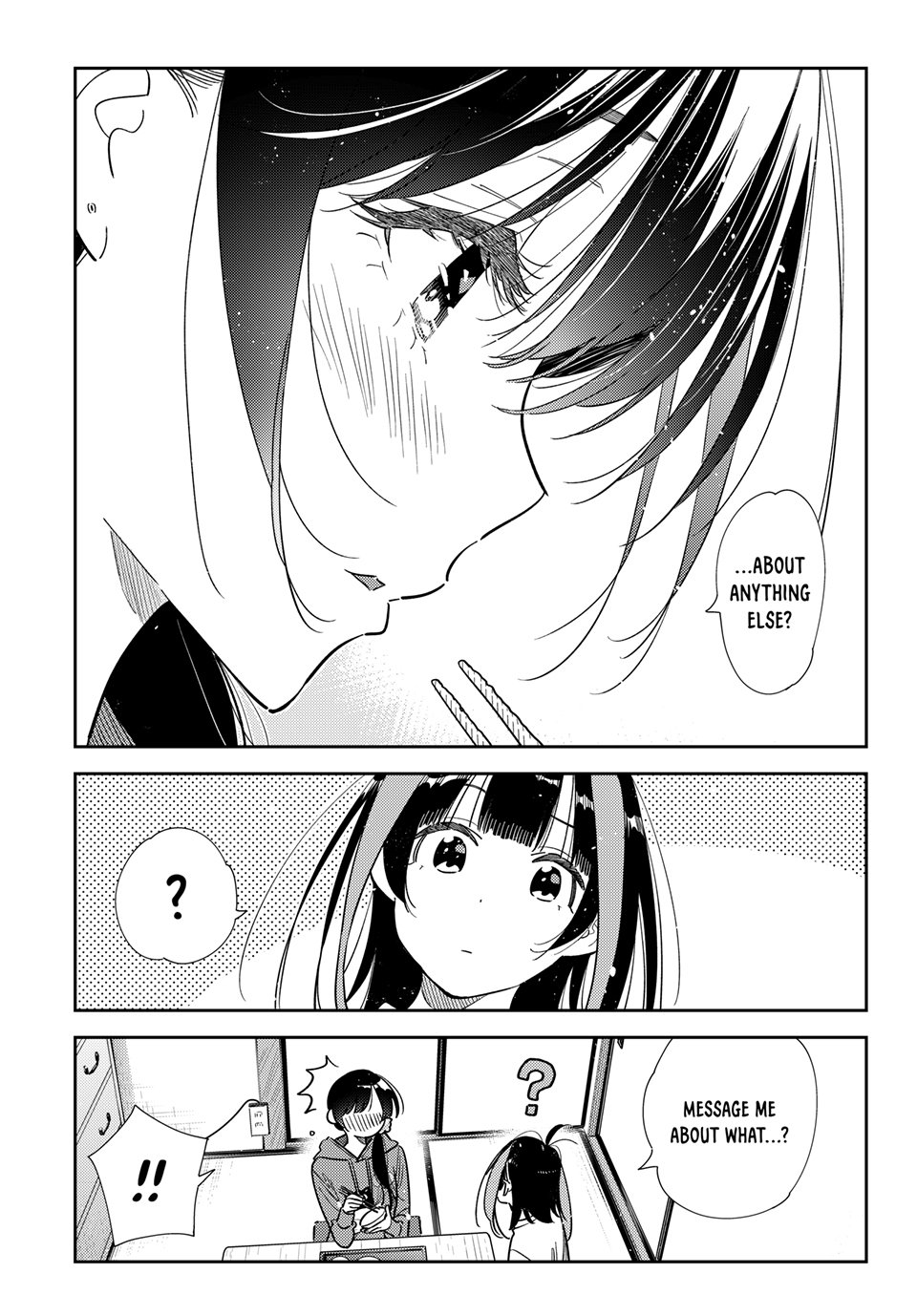 Kanojo, Okarishimasu chapter 387 page 15