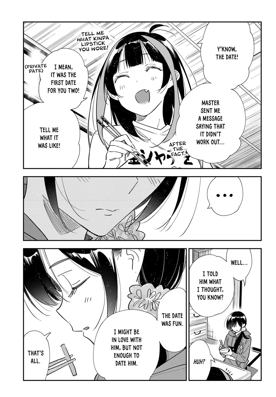 Kanojo, Okarishimasu chapter 387 page 9