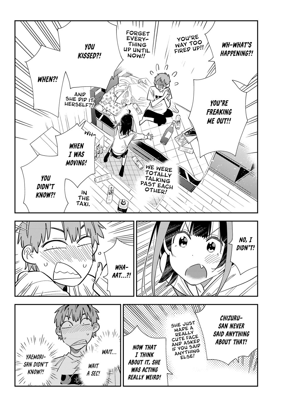 Kanojo, Okarishimasu chapter 388 page 16