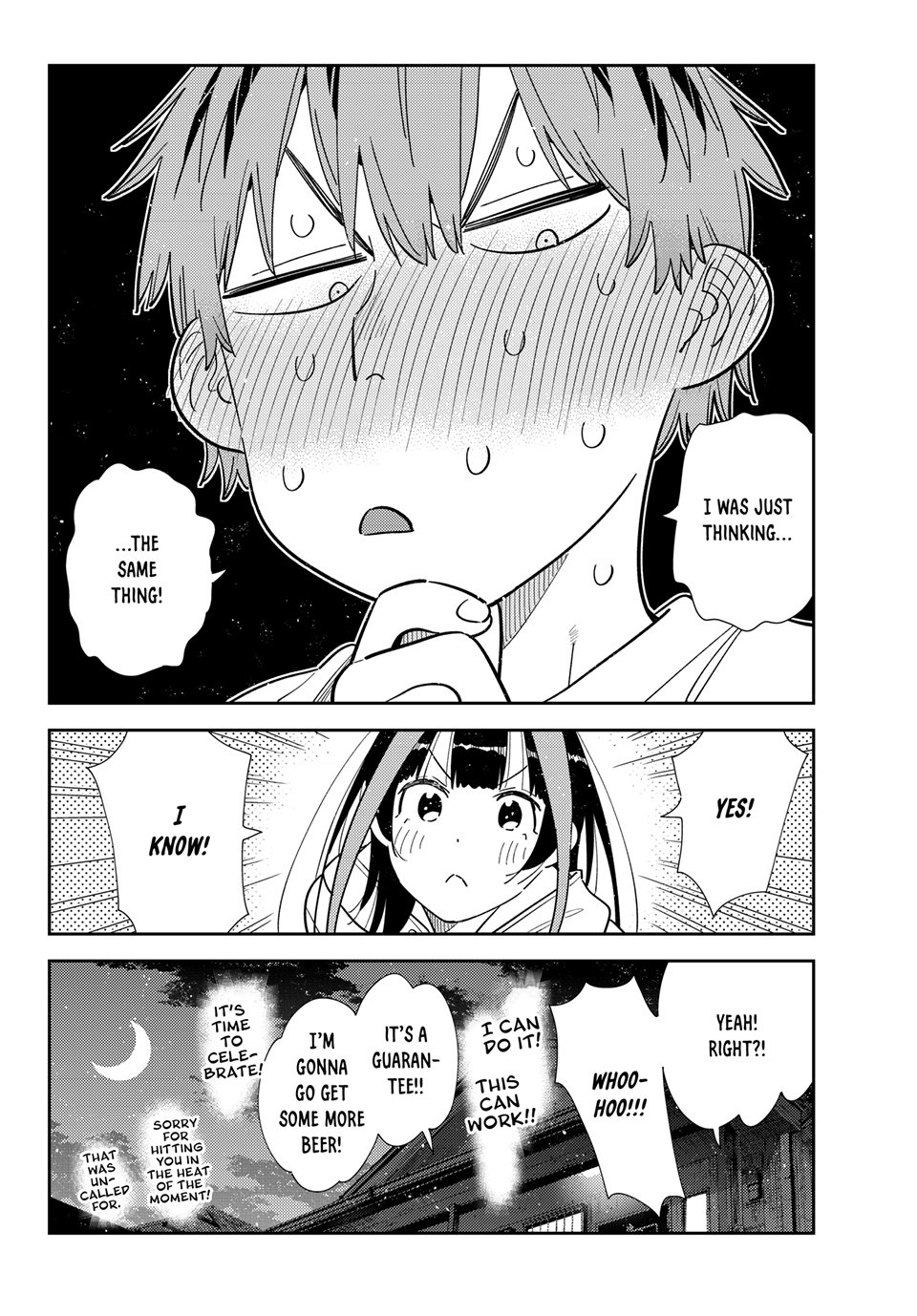 Kanojo, Okarishimasu chapter 388 page 19