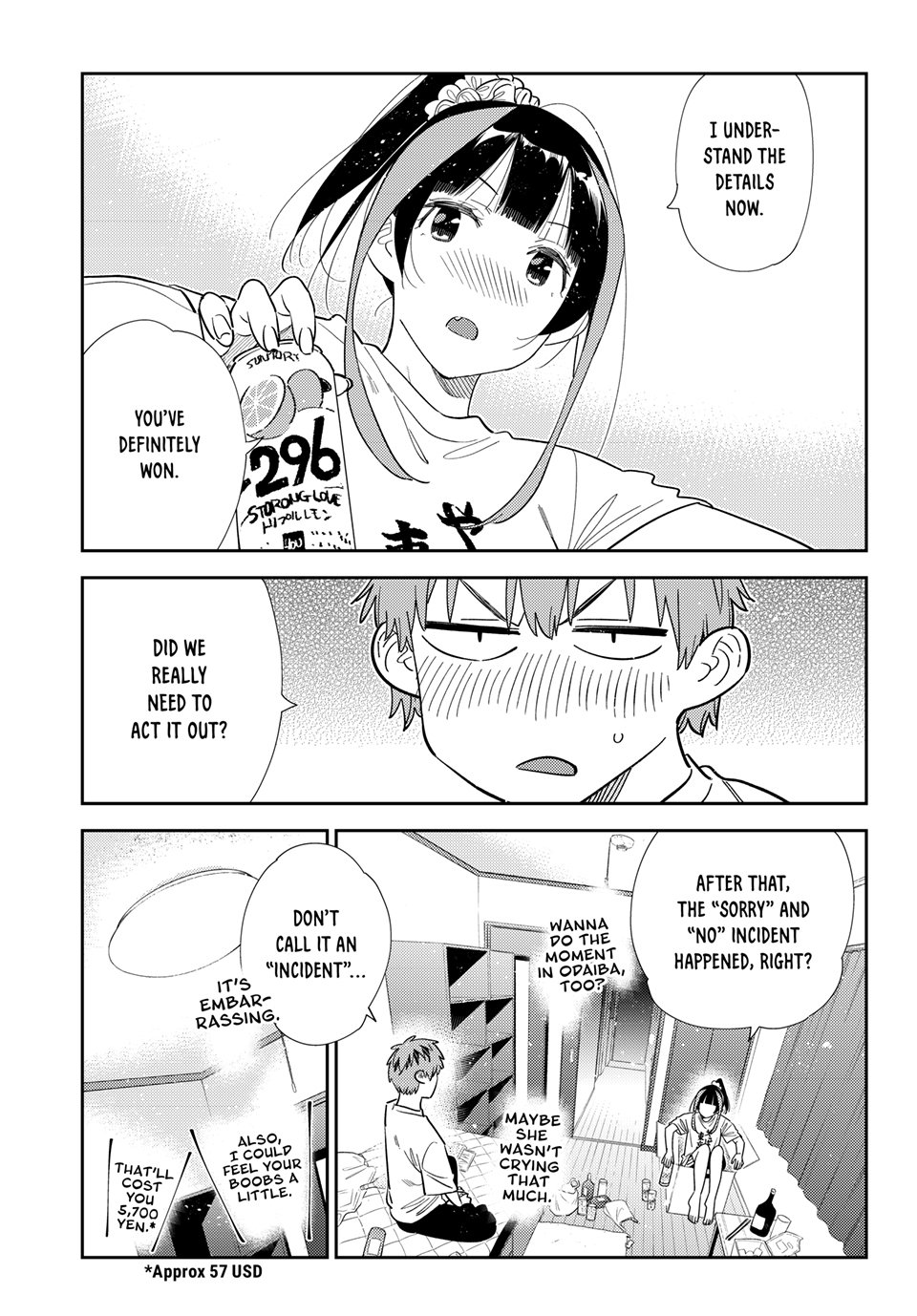 Kanojo, Okarishimasu chapter 389 page 4