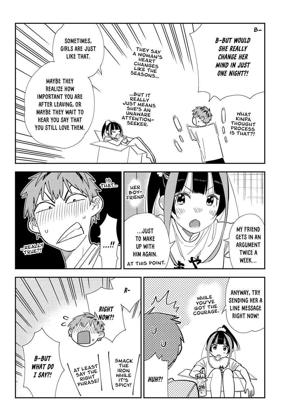 Kanojo, Okarishimasu chapter 389 page 7