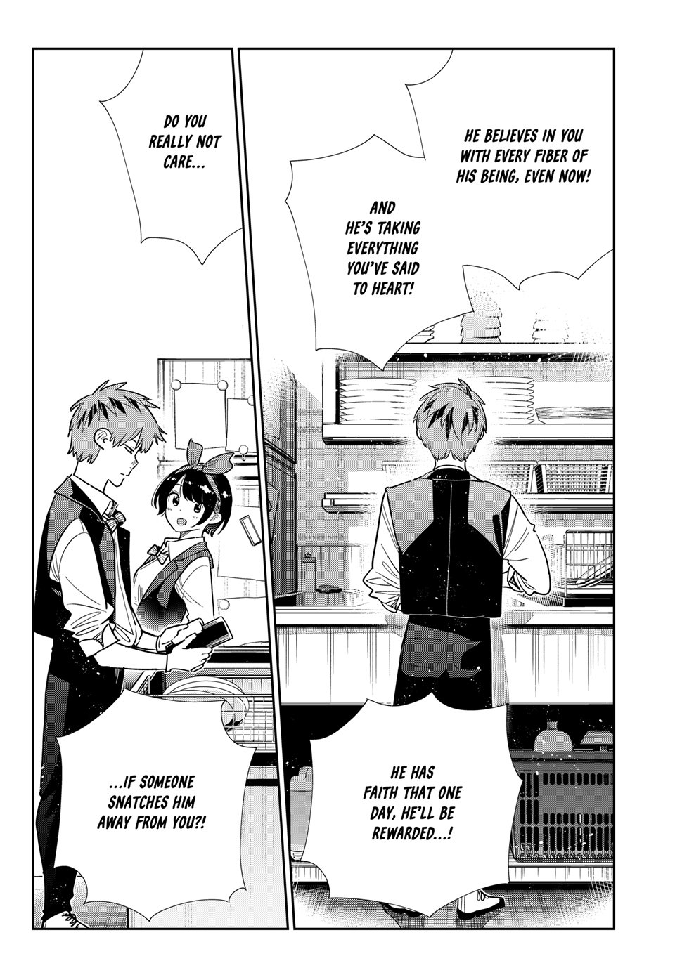 Kanojo, Okarishimasu chapter 390 page 12