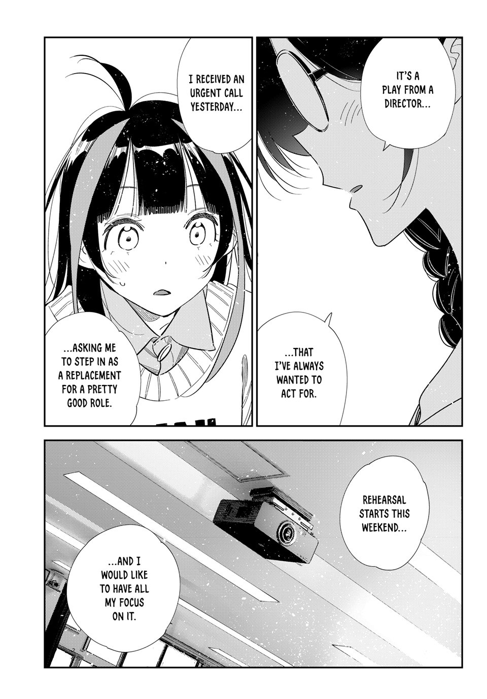 Kanojo, Okarishimasu chapter 390 page 16