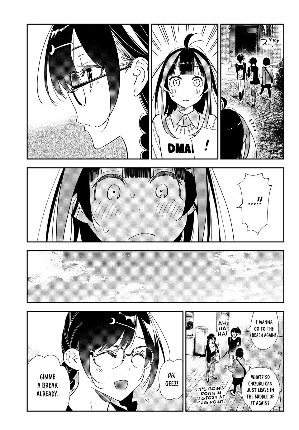 Kanojo, Okarishimasu chapter 390 page 7