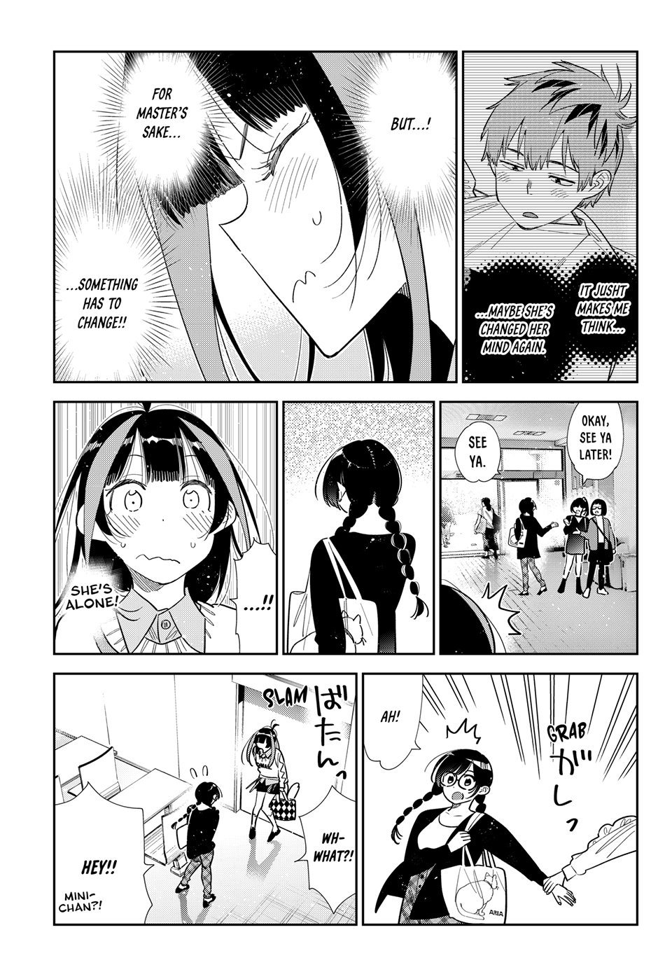 Kanojo, Okarishimasu chapter 390 page 9