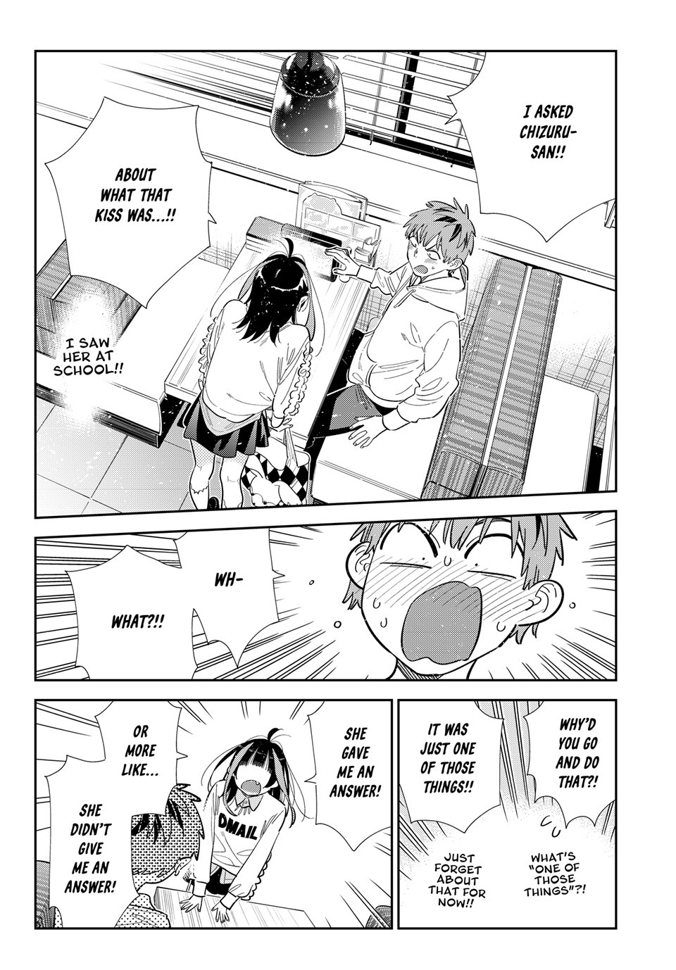 Kanojo, Okarishimasu chapter 391 page 13