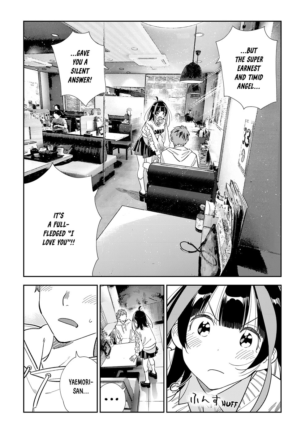 Kanojo, Okarishimasu chapter 391 page 17