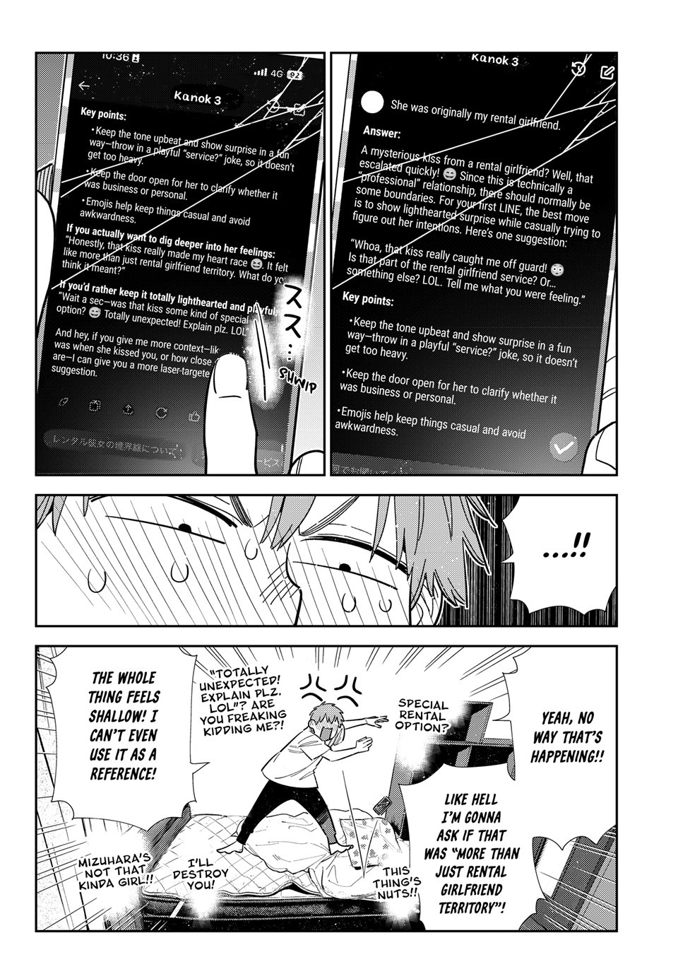 Kanojo, Okarishimasu chapter 391 page 6