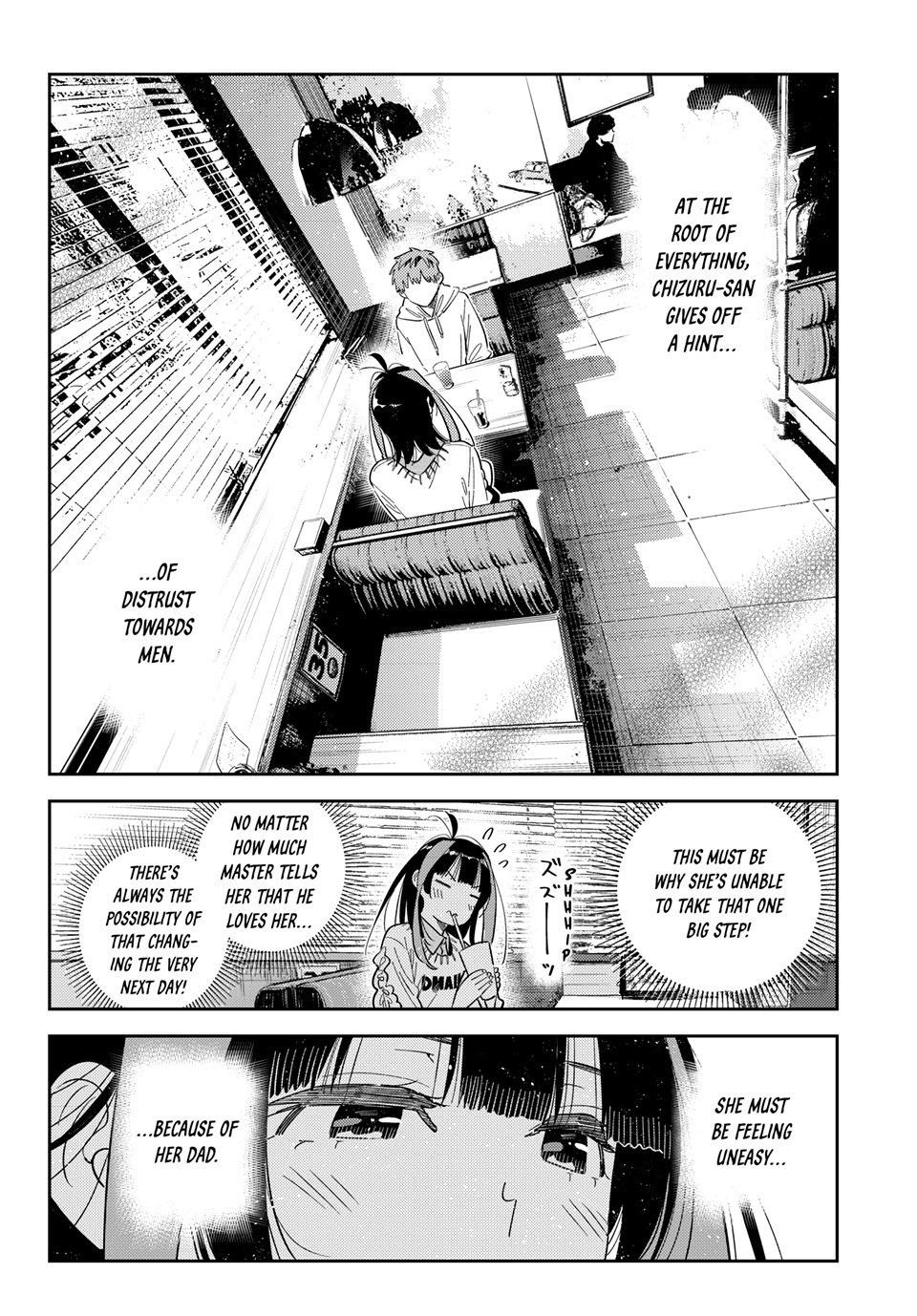 Kanojo, Okarishimasu chapter 392 page 14