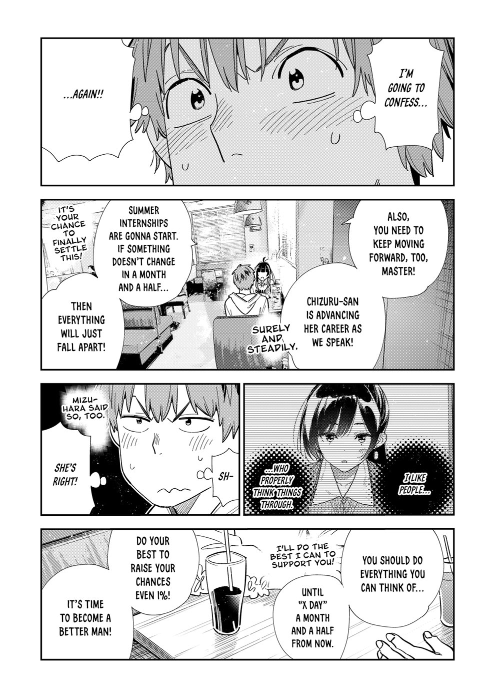 Kanojo, Okarishimasu chapter 392 page 7