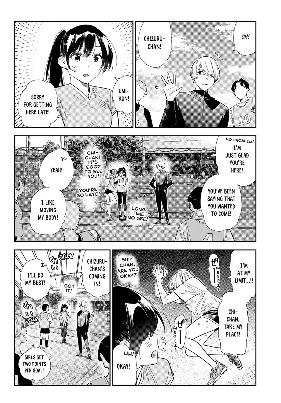 Kanojo, Okarishimasu chapter 394 page 12