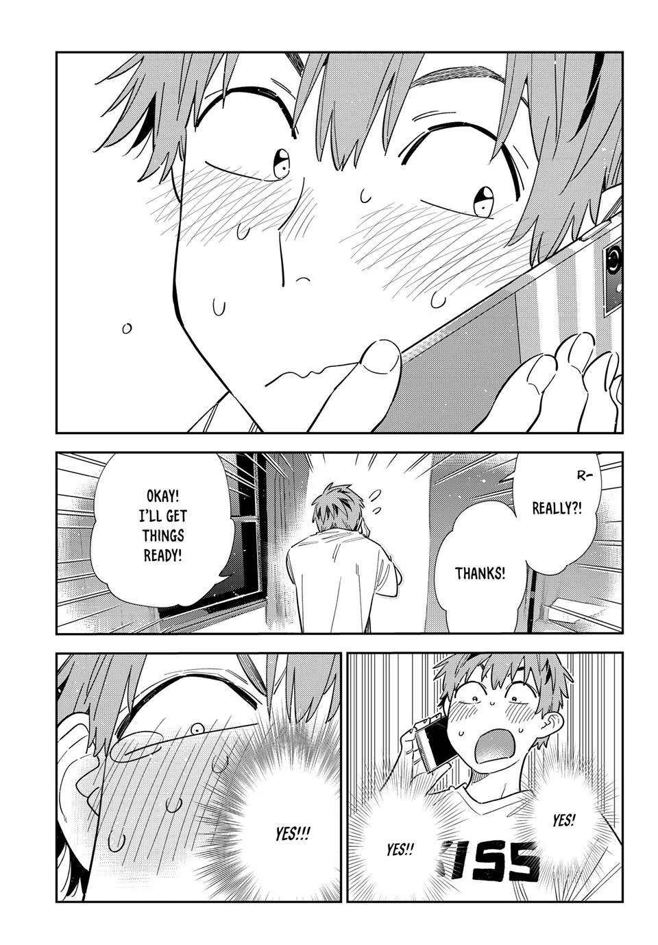 Kanojo, Okarishimasu chapter 397 page 11