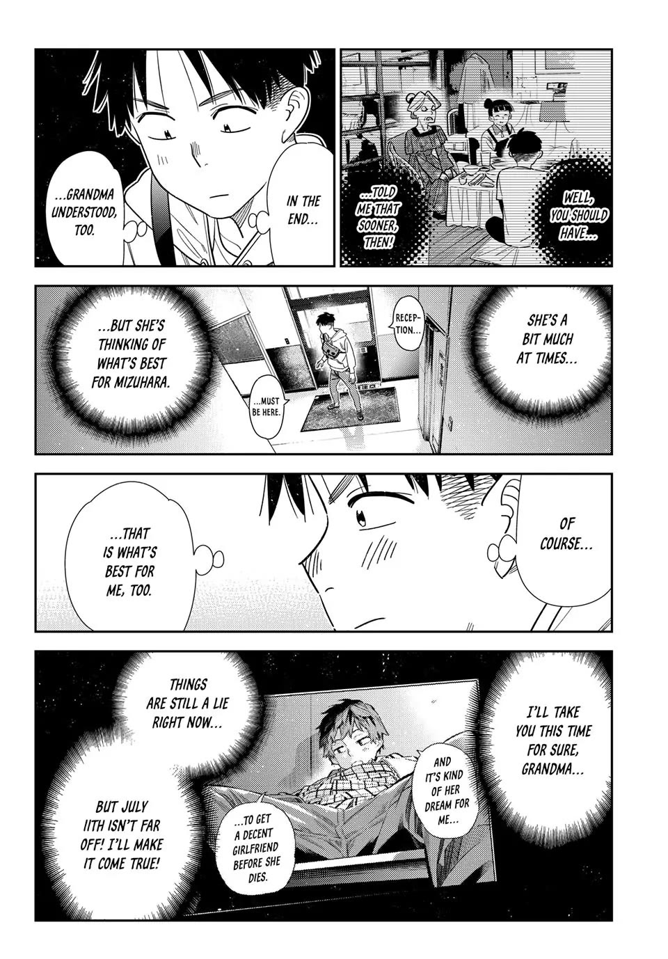 Kanojo, Okarishimasu chapter 399 page 20