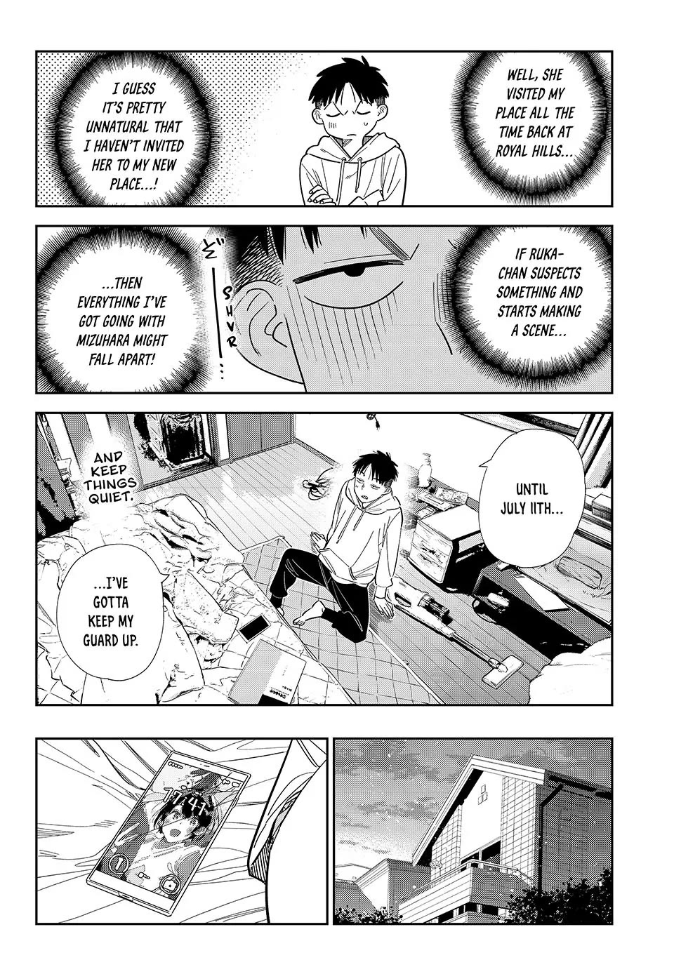 Kanojo, Okarishimasu chapter 401 page 16